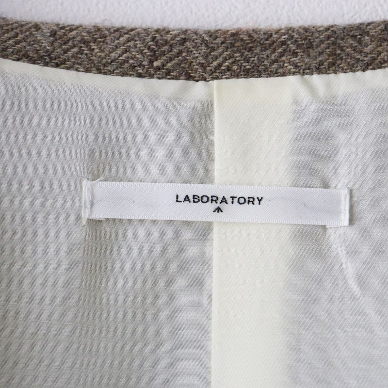 美品 ラボレイトリー Laboratory Gauze# 定価3.4万 ウールリネン