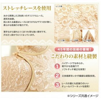 総レース背付きワイヤー入りフルカップブラジャー TYC55-2