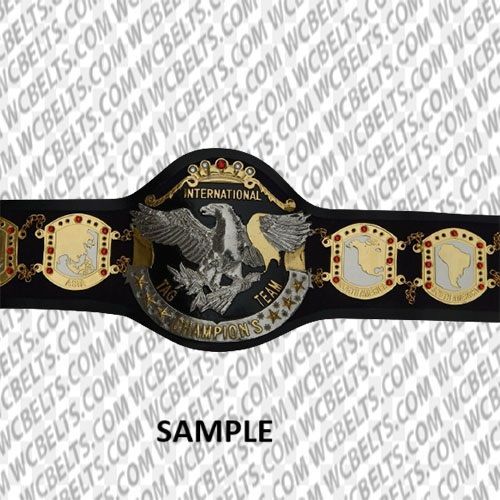 新品 NWAインターナショナルタッグチームチャンピオンベルト 日本