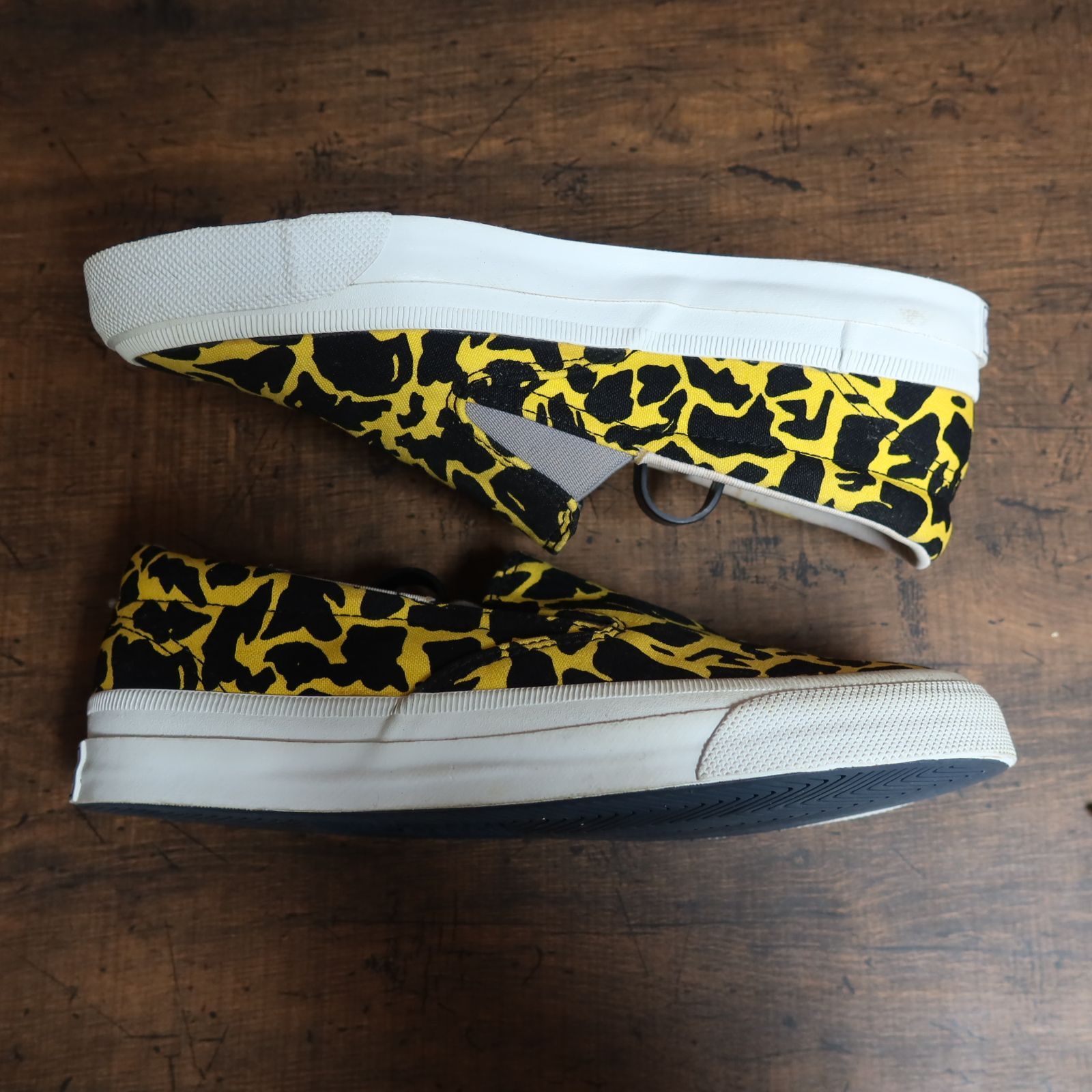 希少デザイン USアイテム☆CONVERSE コンバース スリッポン レオパード 