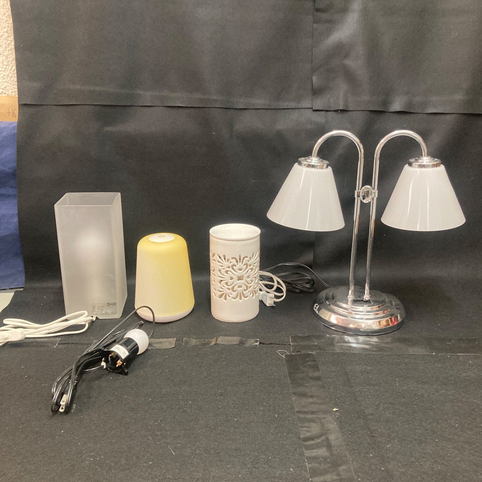 ランプまとめ売り 美品 日帰りBBQセットまとめ売り テント テーブル