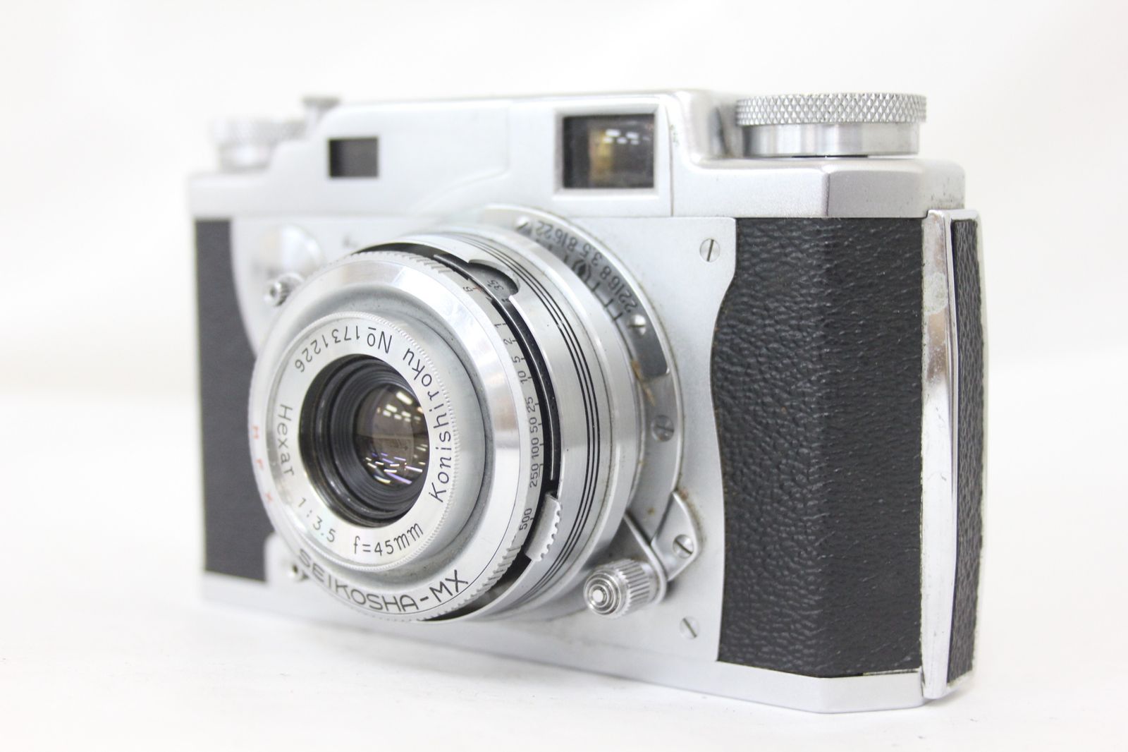 返品保証 コニカ Konica II B-m Hexar 45mm F3.5 レンジファインダー カメラ e154
