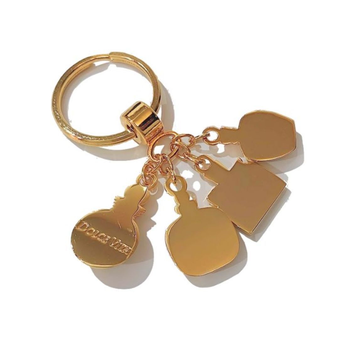 Christian Dior パフュームボトル チャーム キーホルダー 非売品 ヴィンテージ Christian Dior クリスチャン ディオール CD パフューム