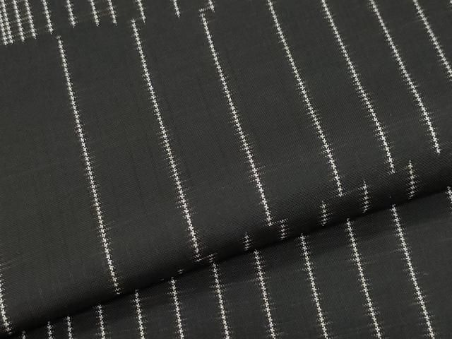 平和屋着物▽本場大島紬 単衣 7マルキ 吉祥花文 正絹 逸品