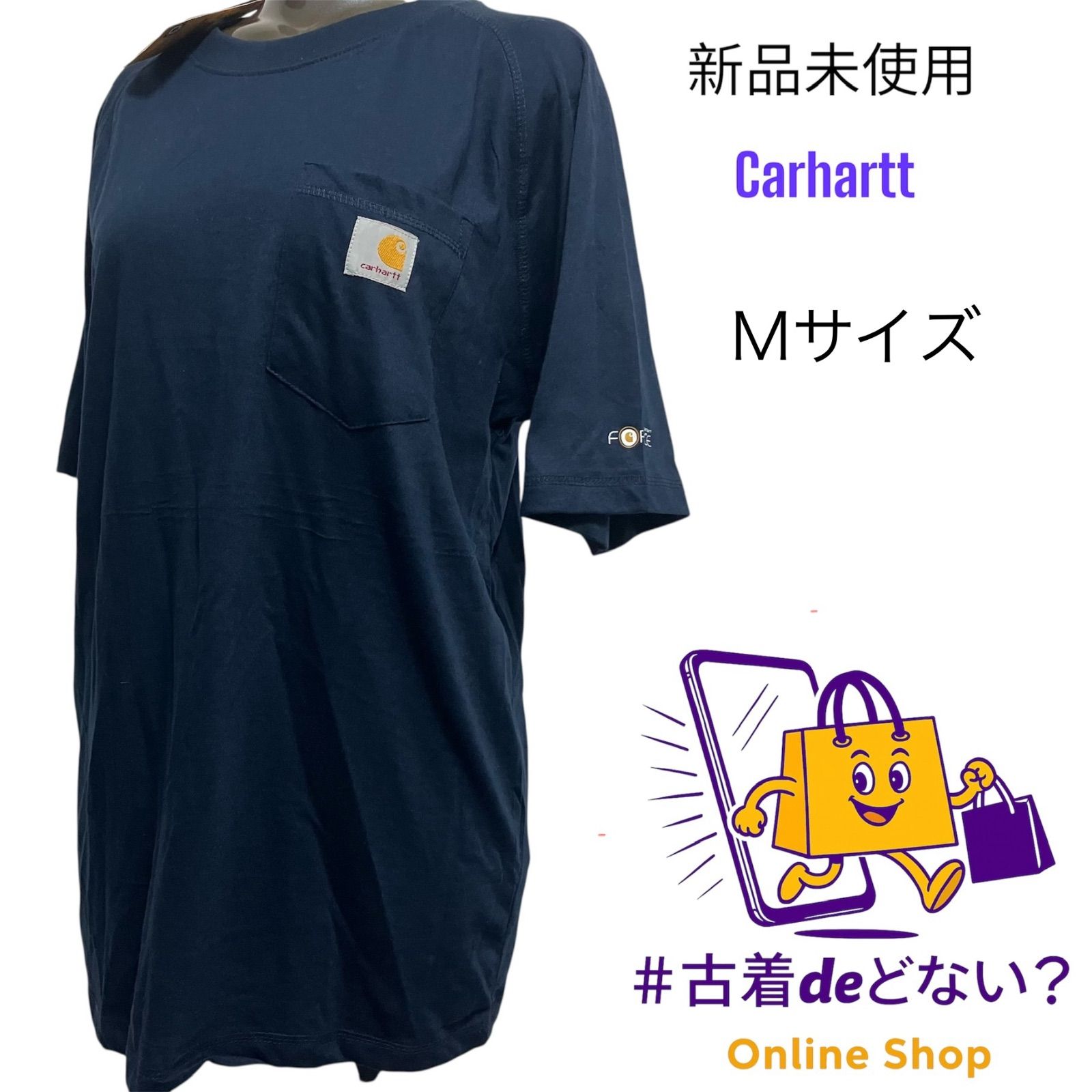 新品未使用】即完売注意！Carhartt (カーハート) 大人気ネイビー T 