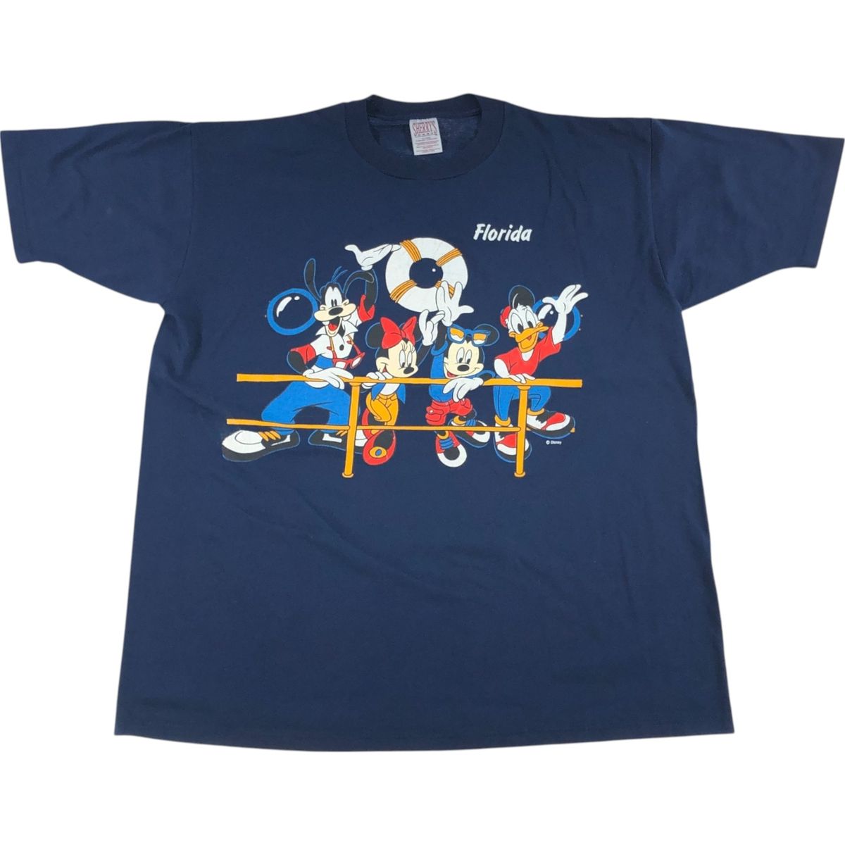 古着 90年代 sherry s best MICKEY MOUSE ミッキーマウス キャラクタープリントTシャツ メンズXL相当 ヴィンテージ|eaa543347