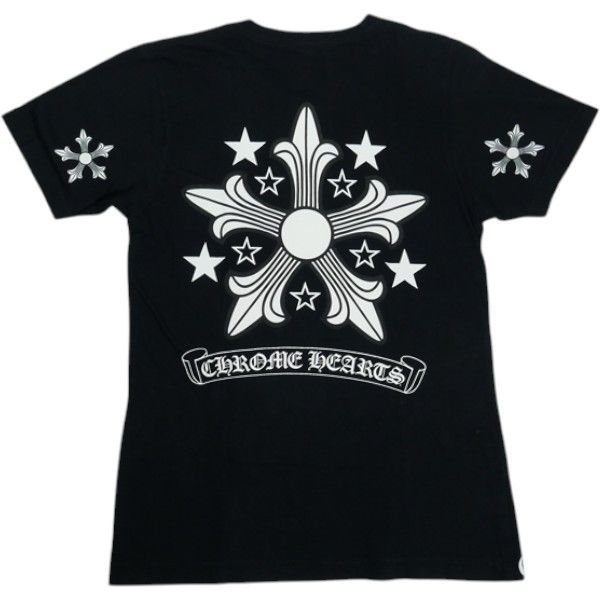 オールドクロム★CHROME HEARTS★黒ロゴTシャツ CHROME HEARTS(クロムハーツ) OLD BACK CROSS TEE TOKYO