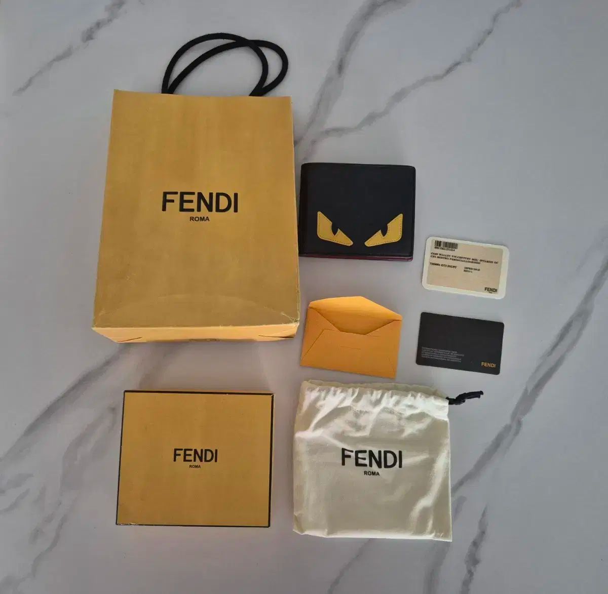 FENDI(フェンディ) モンスター 二つ折り財布 - メルカリ