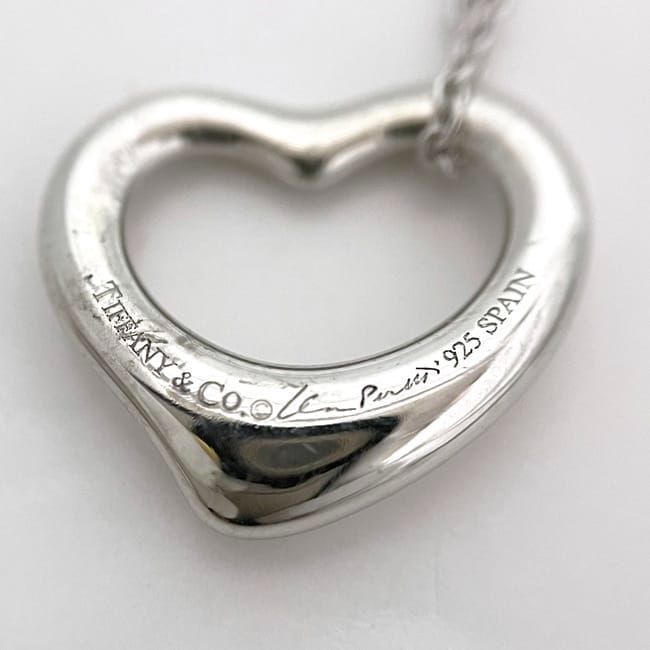 ティファニー 　ネックレス ティファニー オープンハート ネックレス ec-22784 シルバー