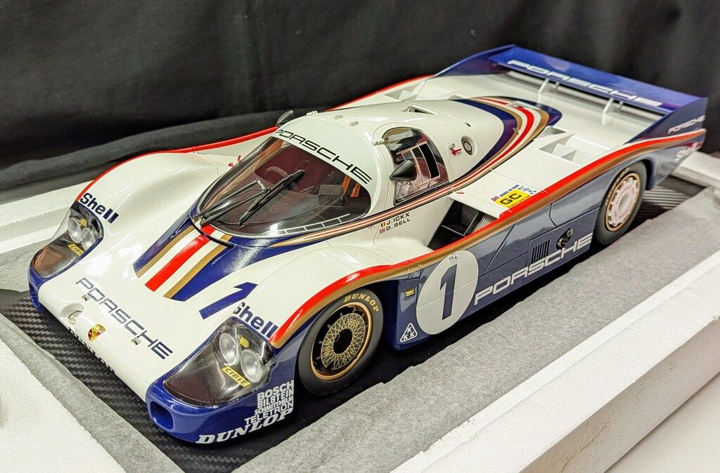 暖突 セット TSMModel 1/12完成品 Porsche 956 ♯1 1982 151206 開封/パッケージ