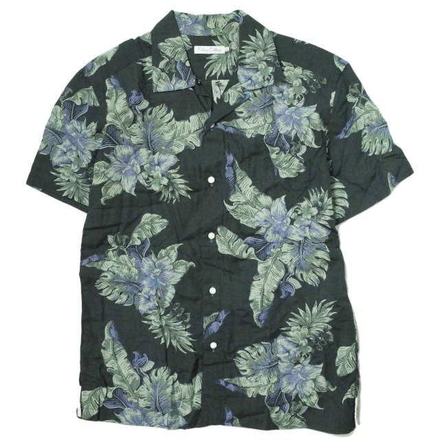 DELUXE デラックス 日本製 Rayon Aloha Shirt フラワープリント アロハ ...