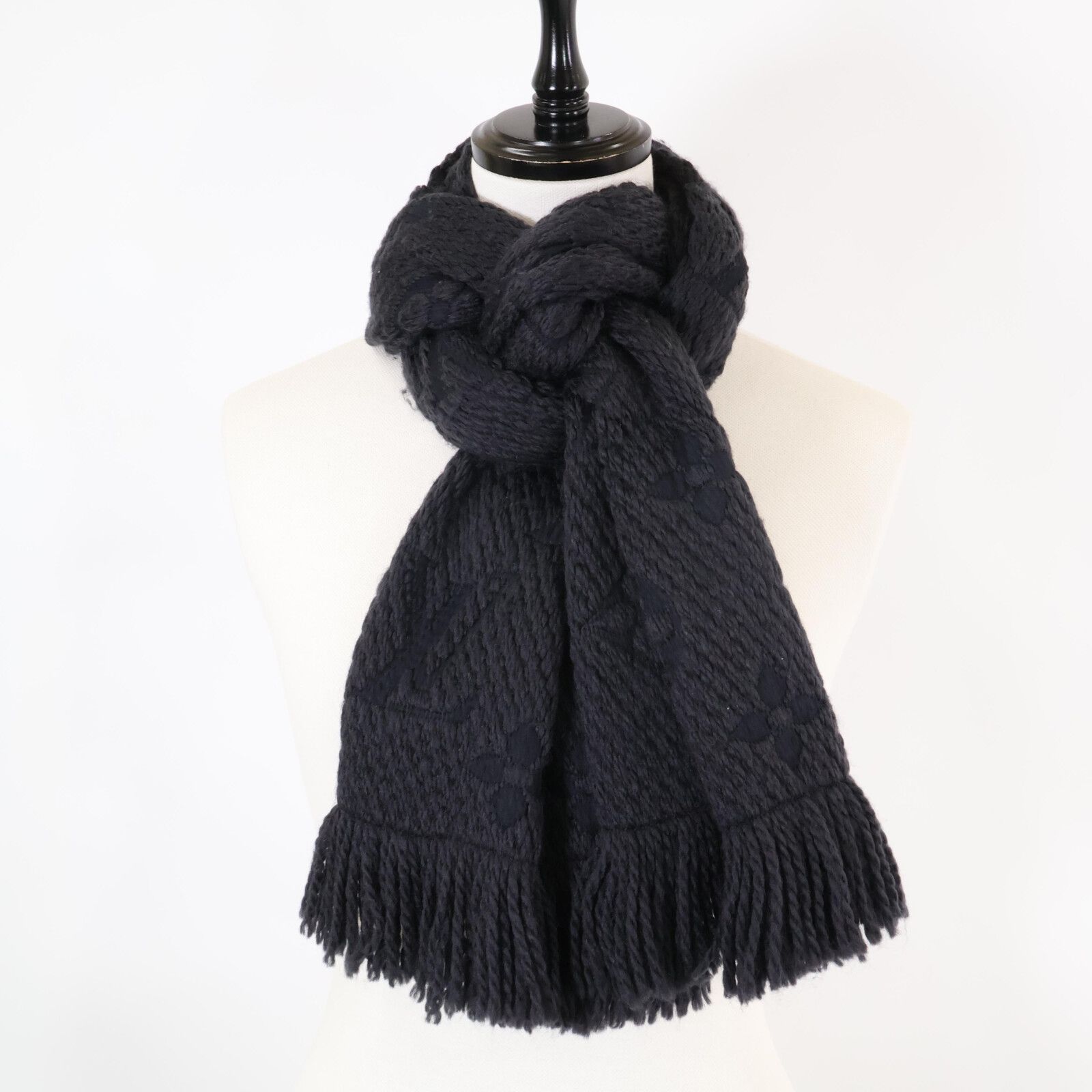 T.T】STOLE/LOT.015_Camel (難あり) （peau de l'ours（ポー・ド