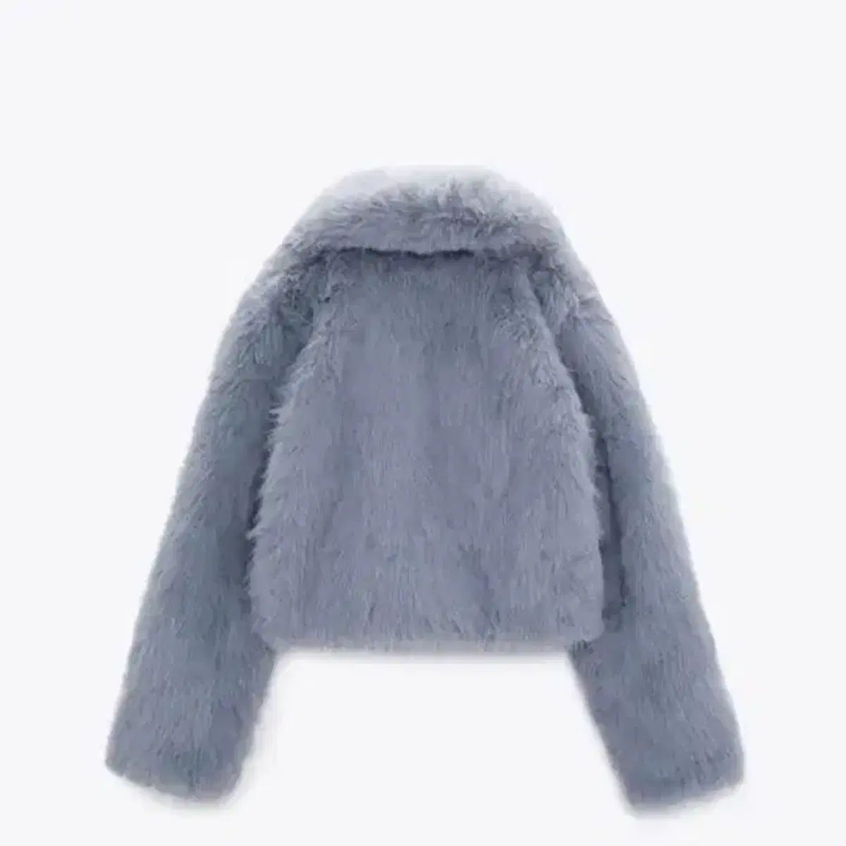 ZARA - ZARA クロップドフェイクファージャケット Sの通販 by ゆゆ's shop｜ザラならラクマ