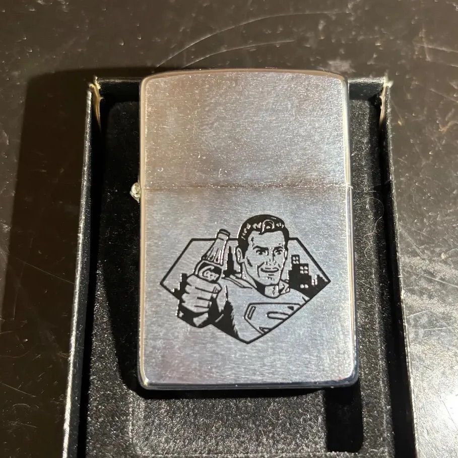 zippo ライター スーパーマン コカコーラ 1978年 アンティーク ヴィンテージ 昭和レトロ