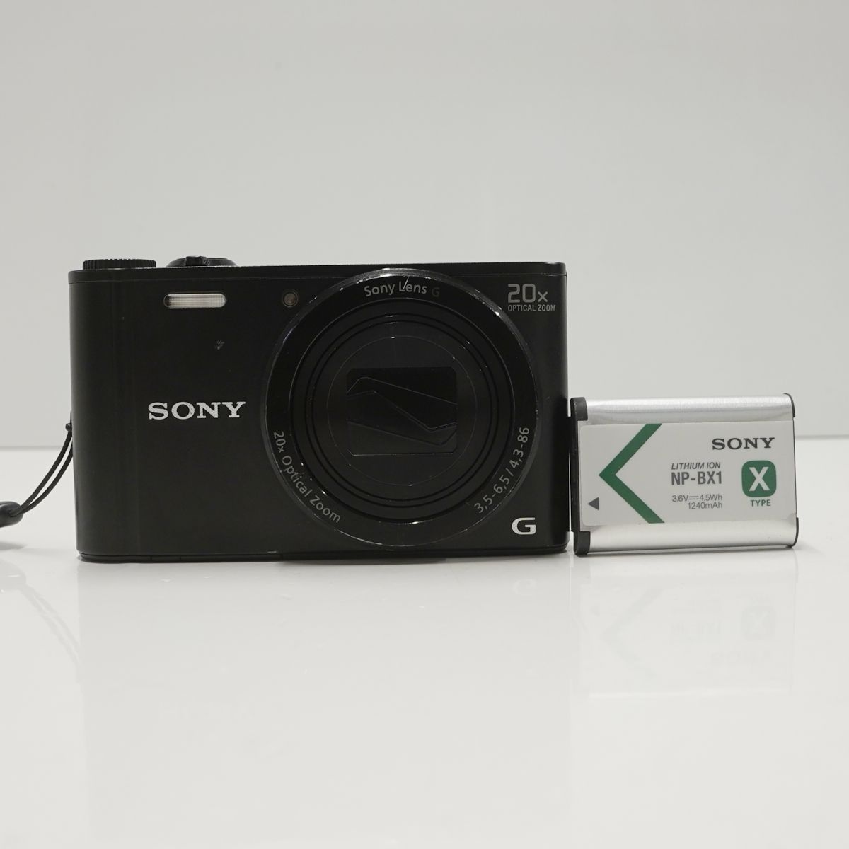 SONY Cyber-Shot DSC-WX300 USED美品 デジタルカメラ 本体＋バッテリー