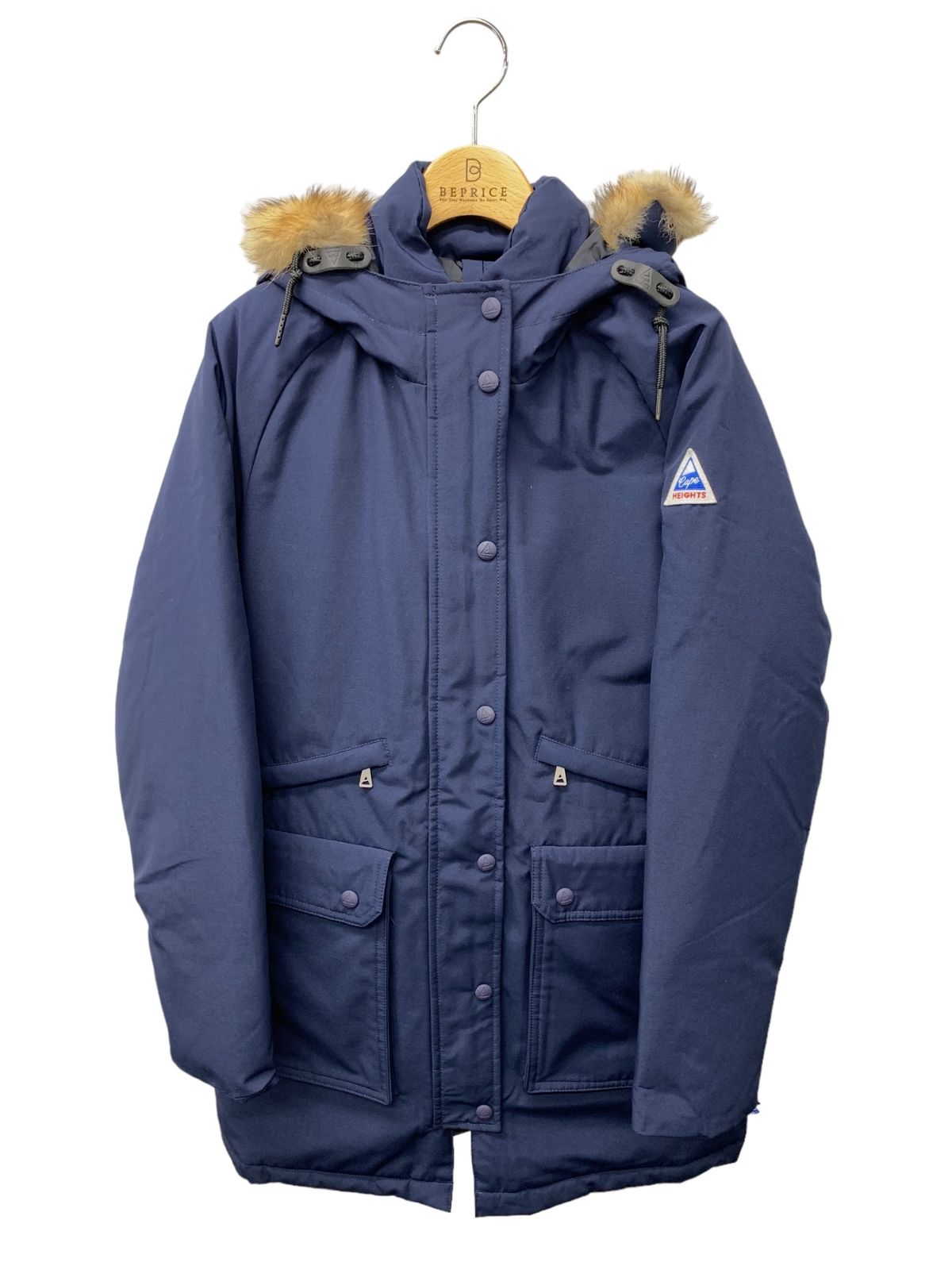 ケープハイツ BRIGHTWOOD ダウンコート S ネイビー コヨーテ ケープハイツ BRIGHTWOOD ダウンコート S ネイビー コヨーテ