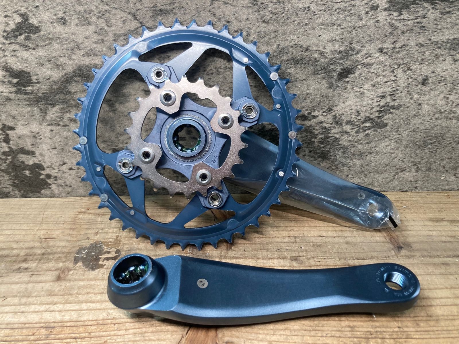 JH767 シマノ SHIMANO デオーレ DEORE LX FC-M572 170mm 44-33-22T クランクセット 33Tチェーンリング