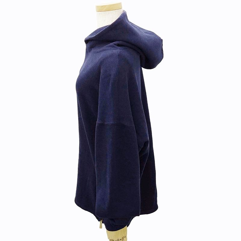 【L'Appartement】AMERICANA フーディー、ネイビー アメリカーナ AMERICANA L'Appartement別注 18AW Side Zip Parka