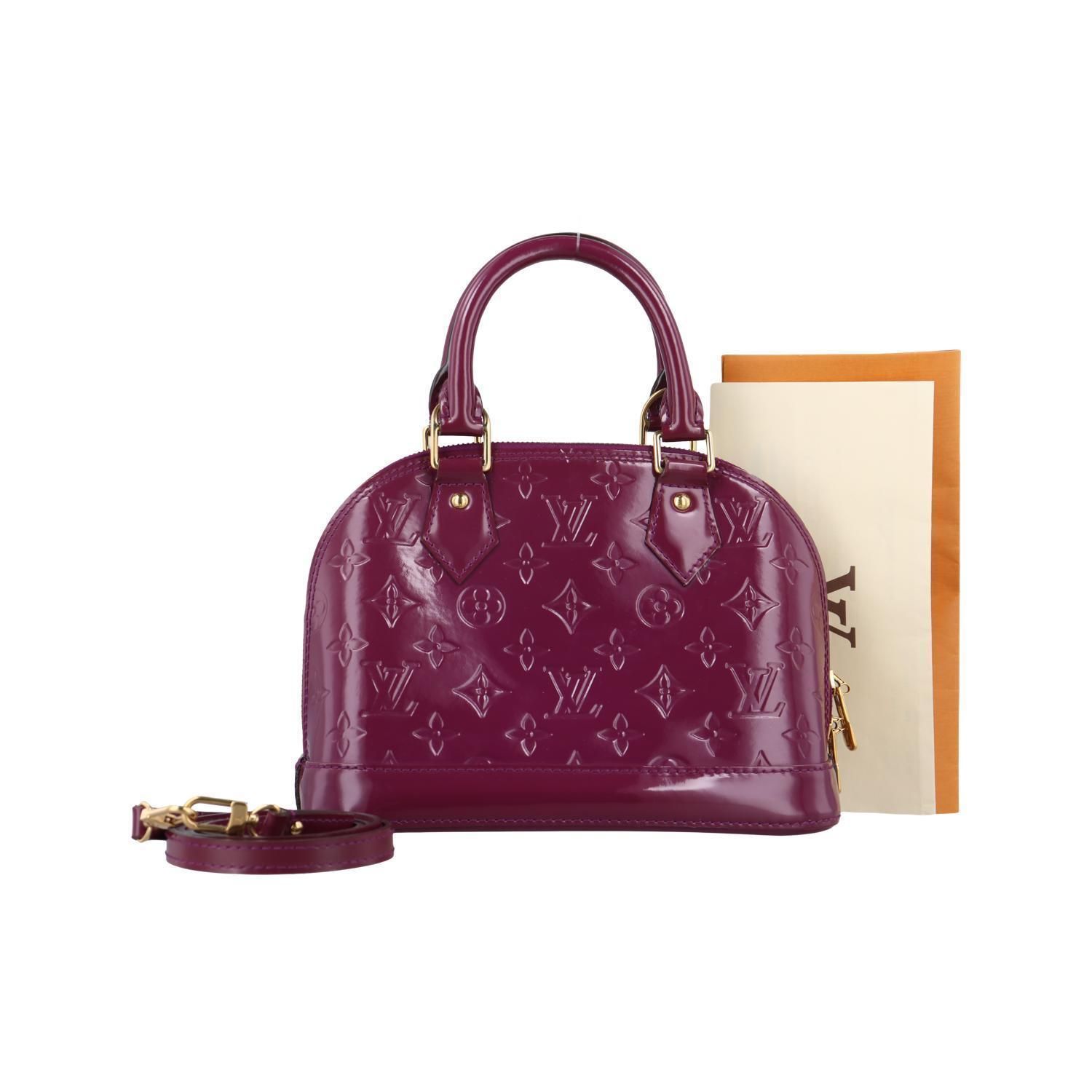 ルイヴィトン Louis Vuitton アルマBB マゼンタ ヴェルニ M50565 FL0184 - メルカリ