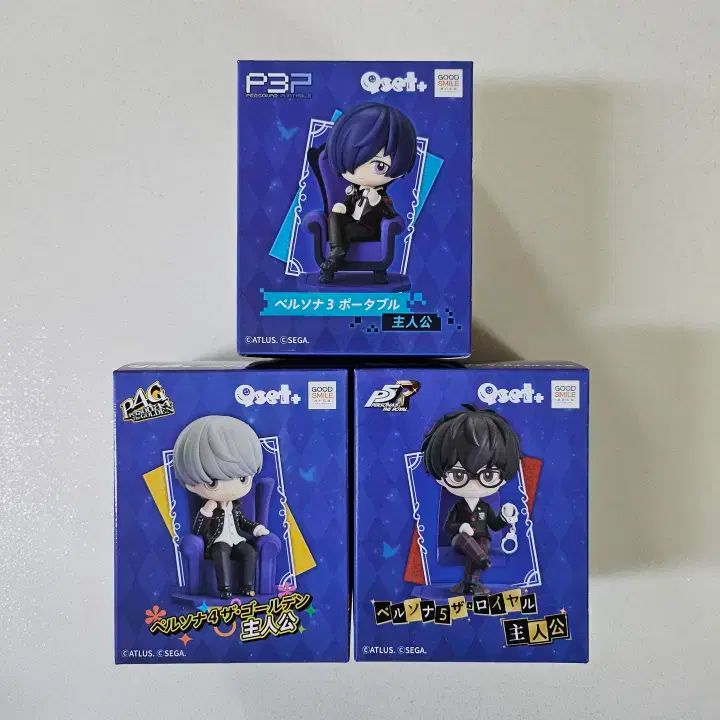 【新品未開封】 ペルソナ3.4.5 各主人公 Qset 3体セット 新品未開封】 ペルソナ3.4.5 各主人公 Qset 3体セット