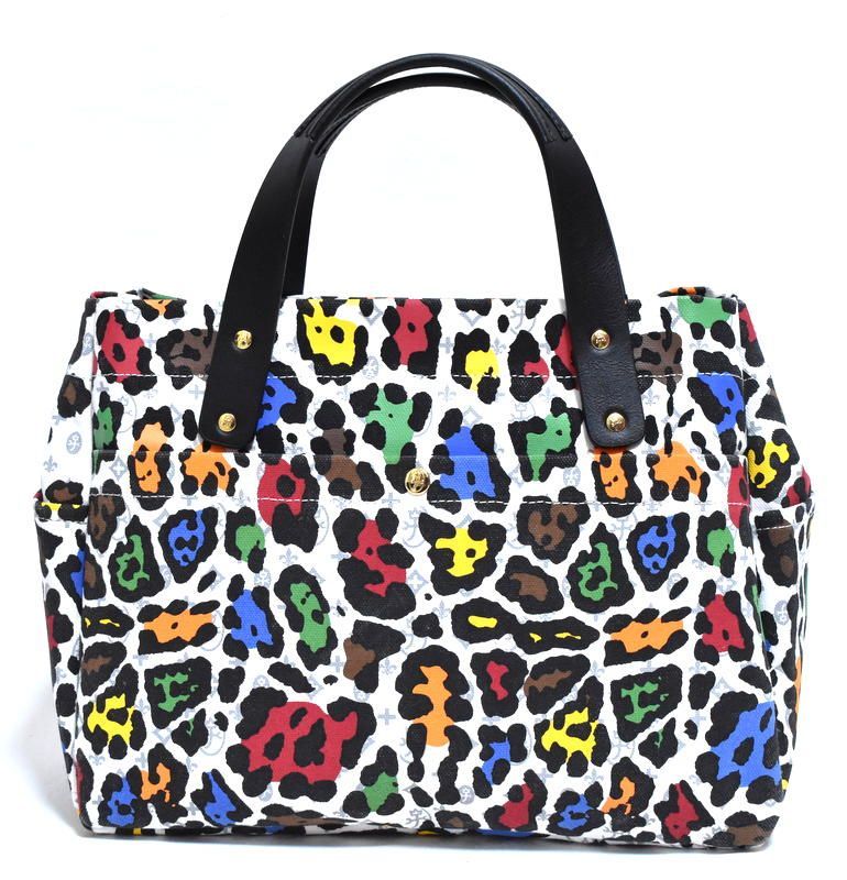 新品 CASTELBAJAC【レオパード】トートバッグ 070572 カステル