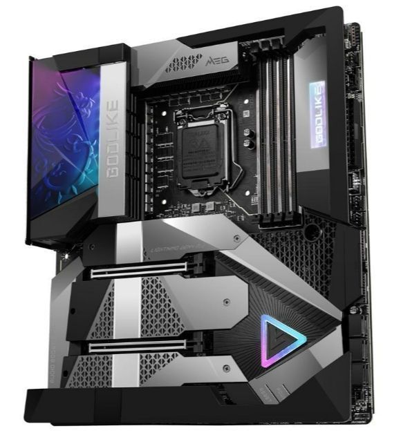 MSI MEG Z590 GODLIKE LGA 1200 Intel Z590 SATA 6Gb|s Extended ATX Intel Motherboard