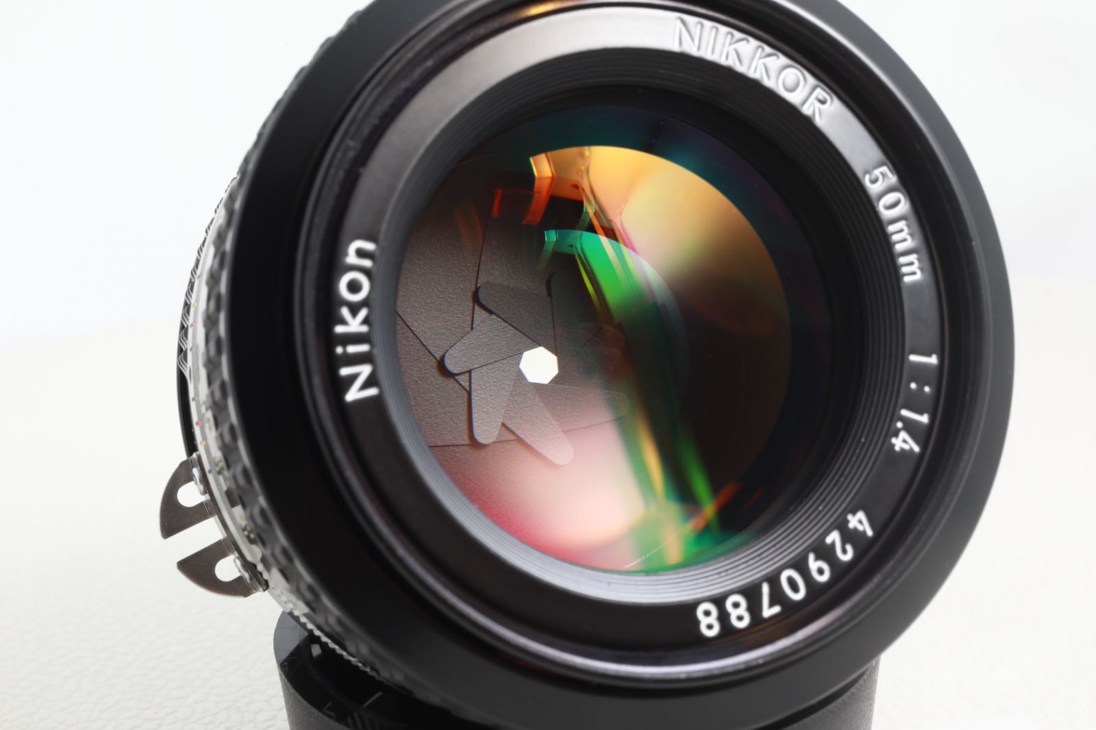 ☆極美品【修理・整備済/ 完動品】Nikon Ai NIKKOR50mmf1.4