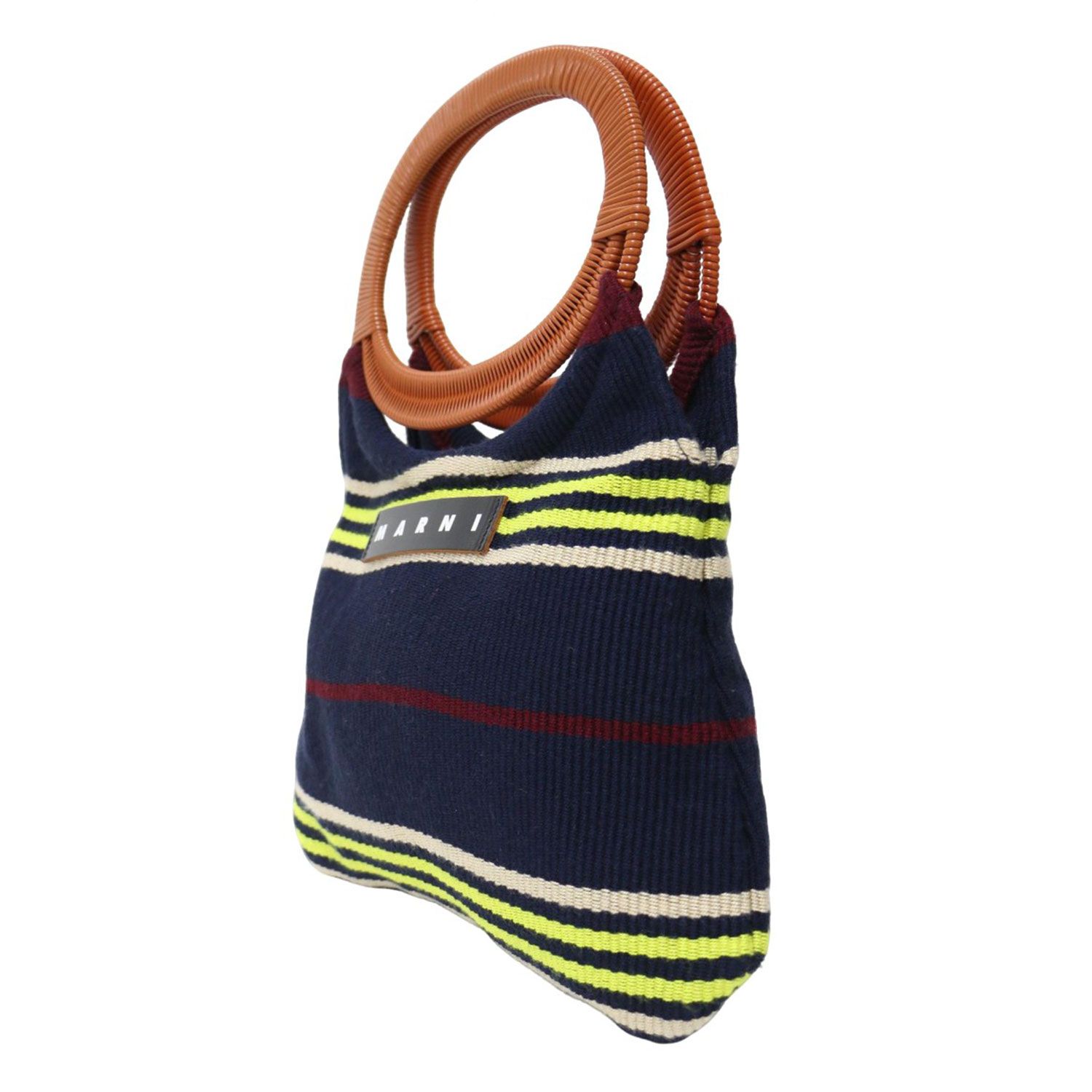 MARNI マルニ バッグ ネイビー ブラウン イエロー ボルドー ベージュ 