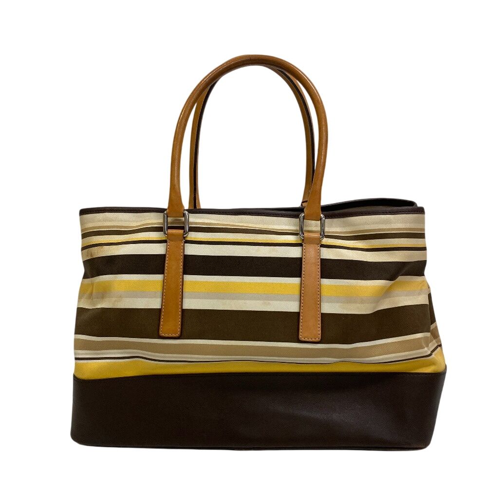 COACH コーチ 7712 ボーダー トートバッグ バッグ カバン ブランド  