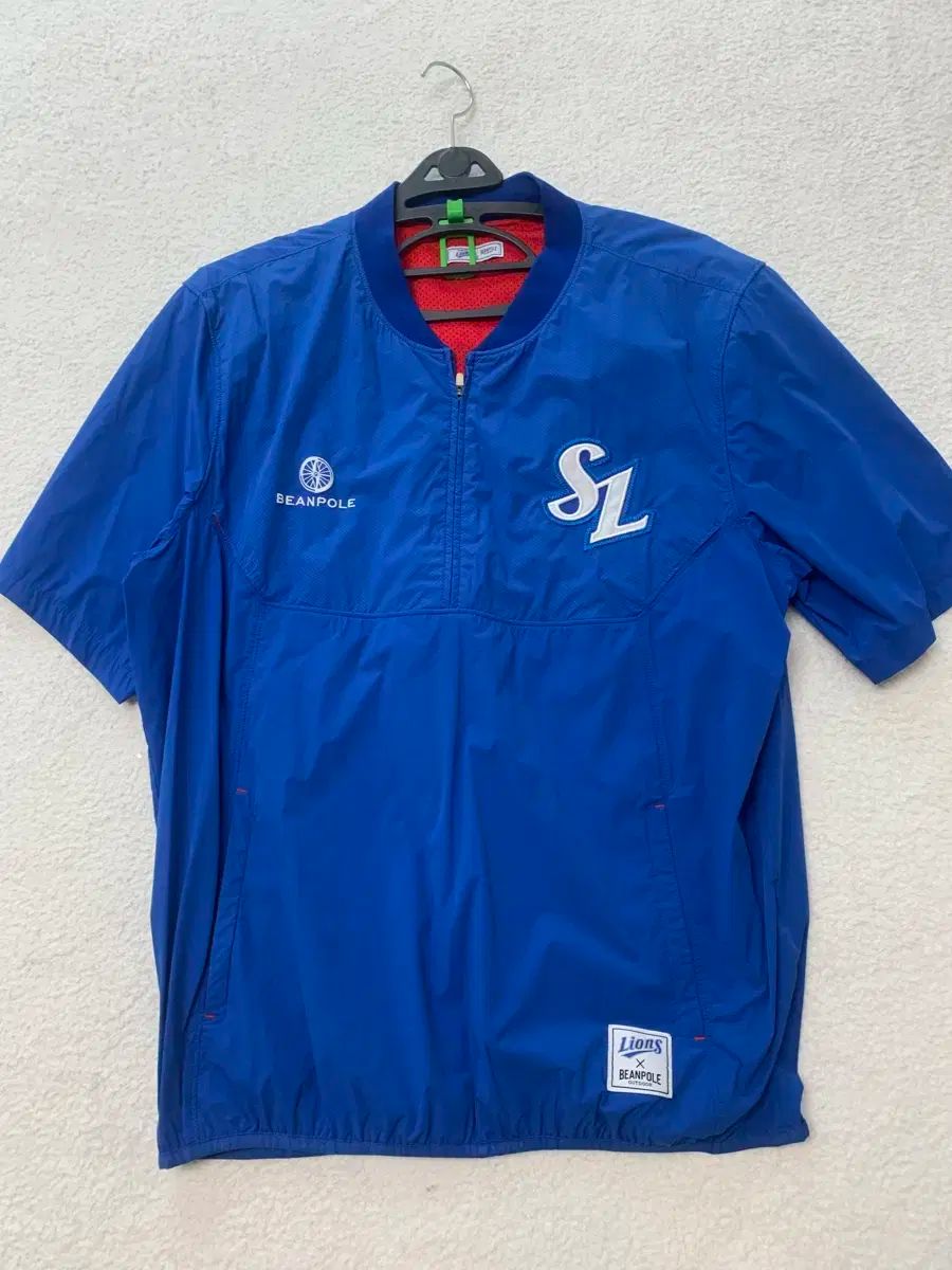 サムスン ライオンズ ビーンポール 半袖 ウィンドブレーカー