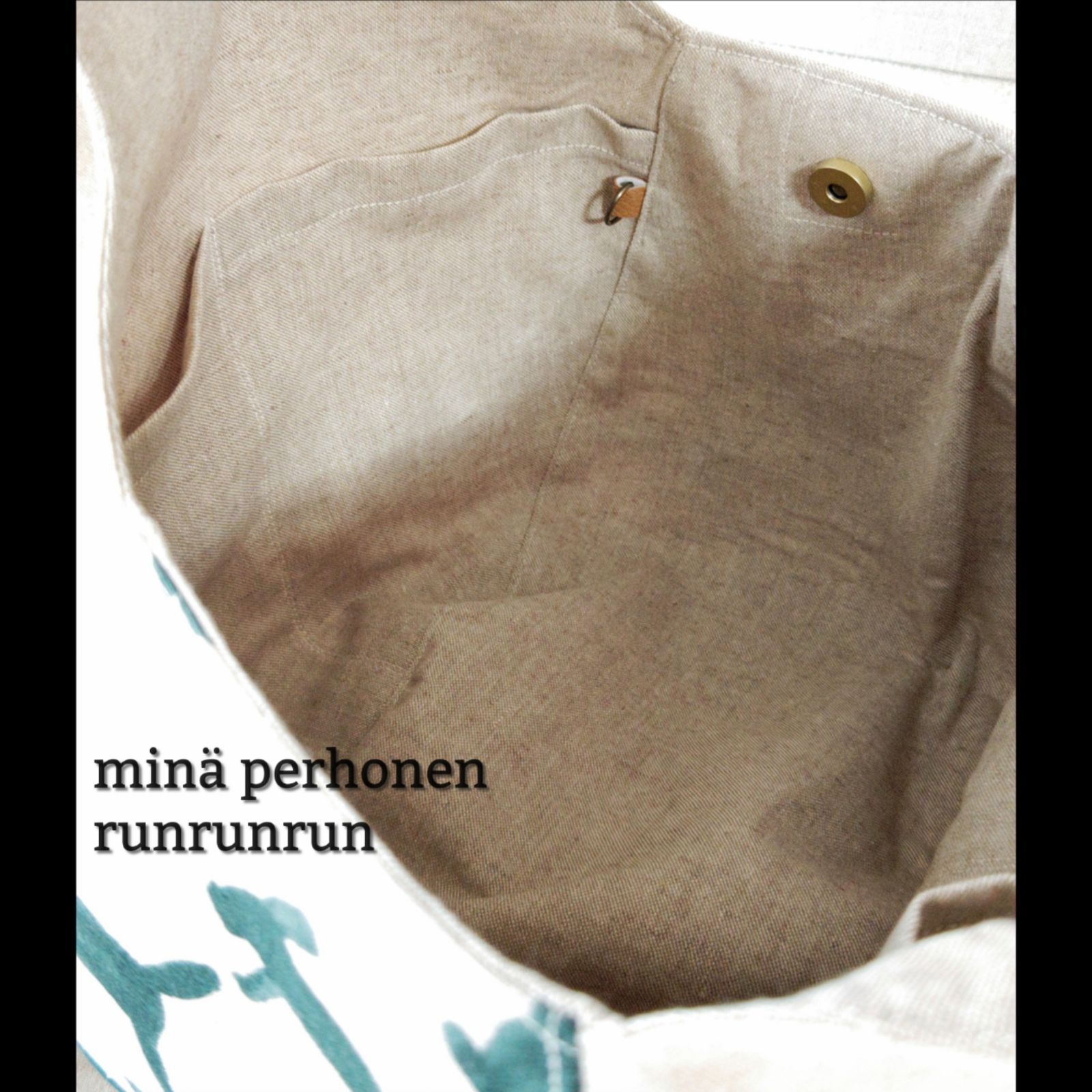 ミナペルホネン runrunrun ボディショルダーバッグ mina perhonen