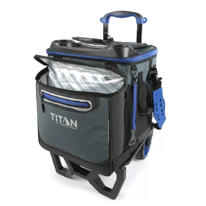 タイタン 60缶クーラーバッグ キャリーカート付き TITAN - メルカリ