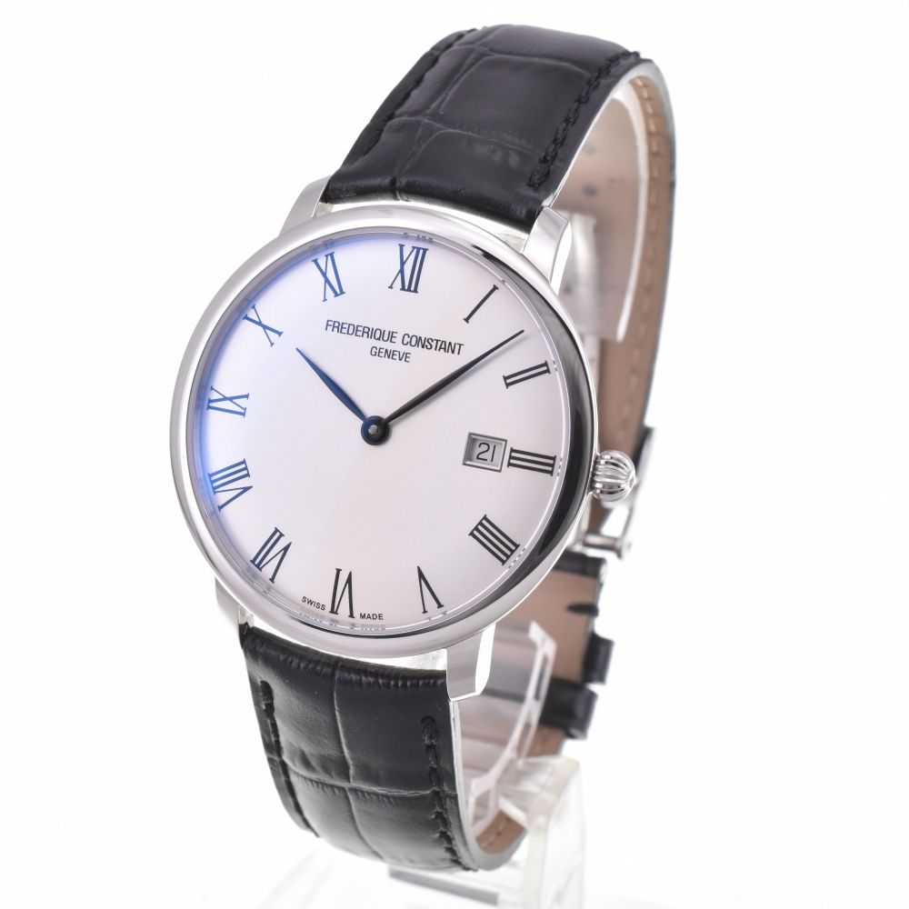 FREDERIQUE CONSTANT スリムライン 自動巻き デイト 腕時計 SOLD OUT＞フレデリック・コンスタントとseconde/seconde/との
