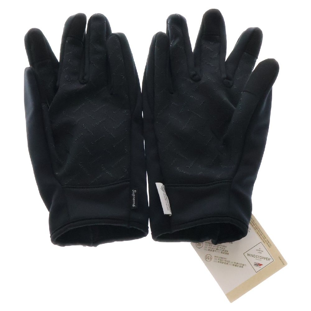 SUPREME (シュプリーム) 24AW WINDSTOPPER Zip Gloves ロゴ