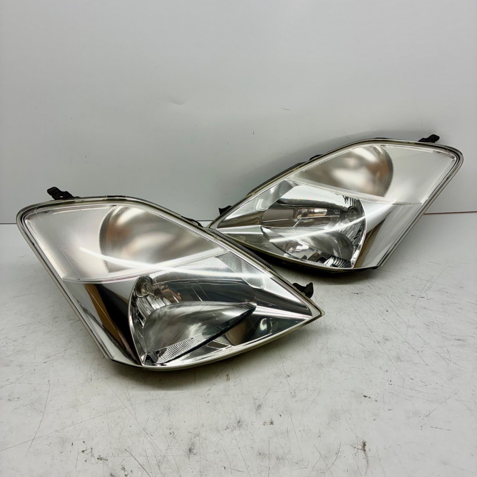 コーティング済 スズキ 日産 MG21 MF21S モコ MRワゴン ヘッドライト ランプ レンズ 左右セット 左右 LR STANLEY P2269 P71465