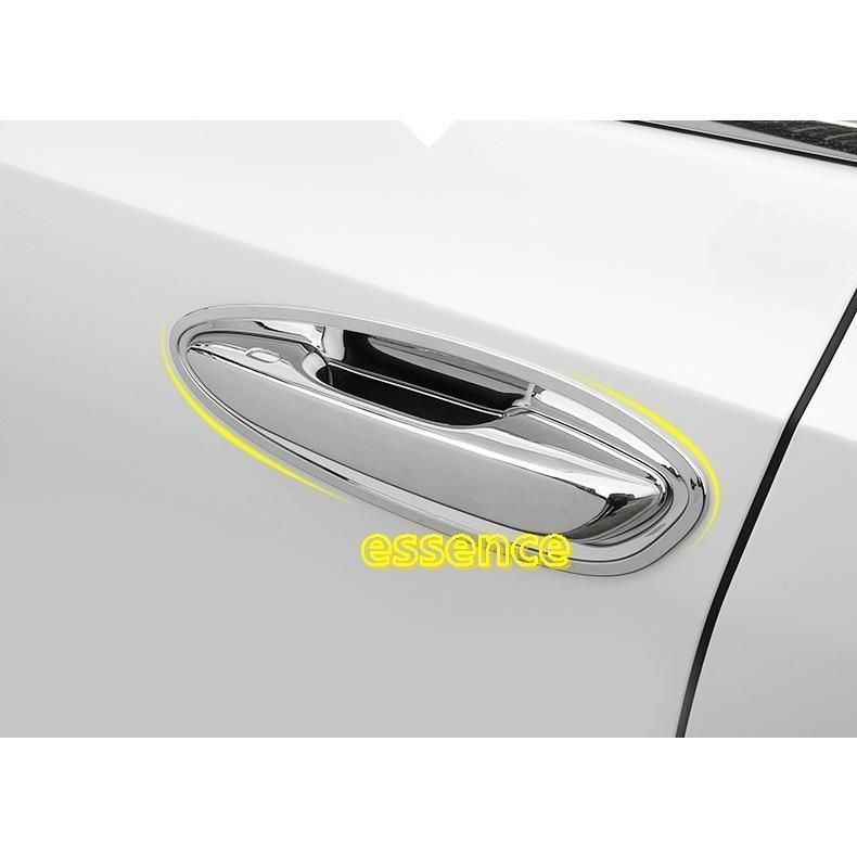 車のドアハンドルトリムストリップ 新型レクサス ES 10系 パーツ アクセサリー LEXUS ES200 300h 250 アウタードアハンドルステッカー 1セット TZ1737