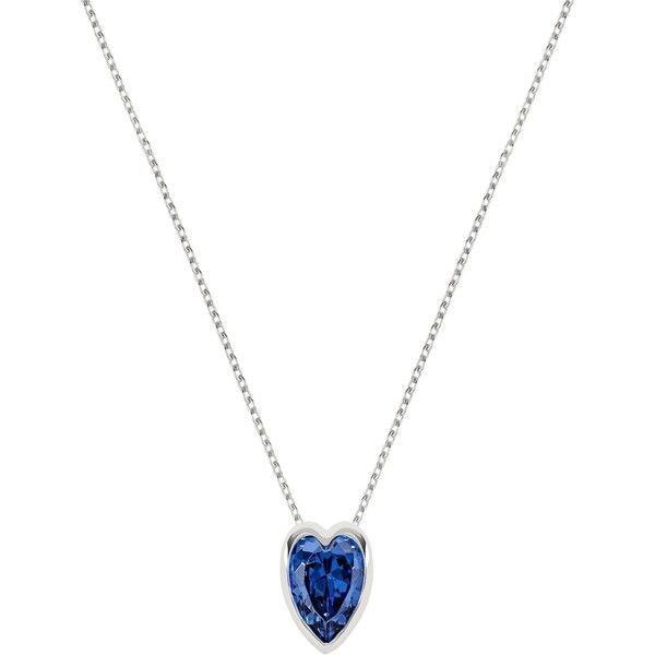 【送料無料】 ラドリー レディース ネックレス・チョーカー・ペンダントトップ アクセサリー Radley Sterling Silver Blue Heart Stone Necklace Silver