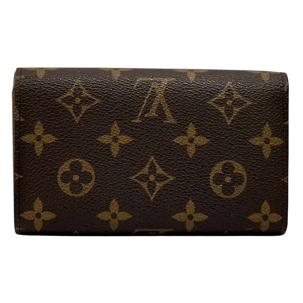 ルイ ヴィトン LOUIS VUITTON 財布 モノグラム レディース ブランド 二つ折り財布 モノグラムキャンバス ポルトフォイユ トレゾール ブラウン M61736 コンパクトウォレット おしゃれ 大人