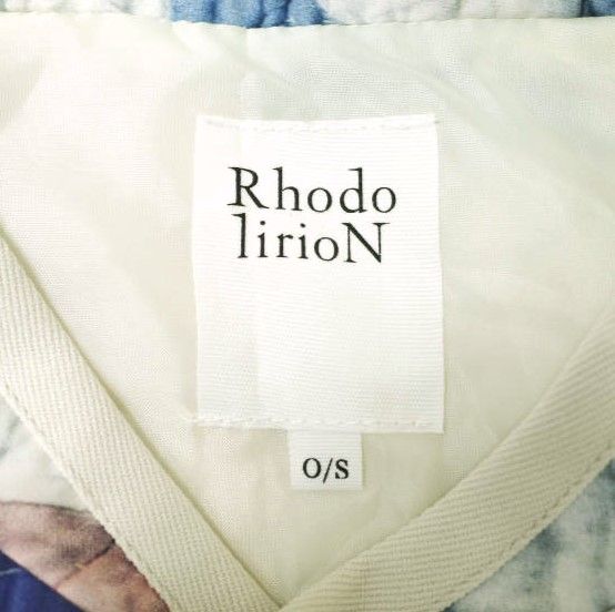 RhodolirioN ロドリリオン 23SS Padding Vest - Printed Patchwork Quilt 中綿ベスト プリントパッチワークキルト MP801 WHITE ネペンテス RhodolirioN ロドリリオン 23SS Padding Vest - Printed