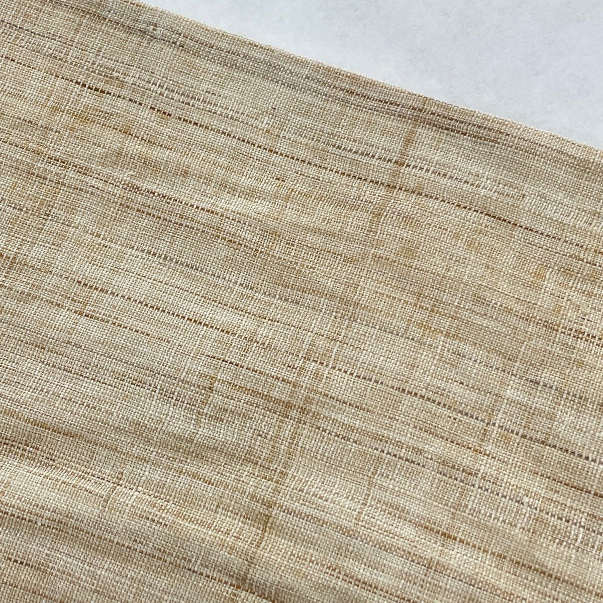 ベージュ 麻