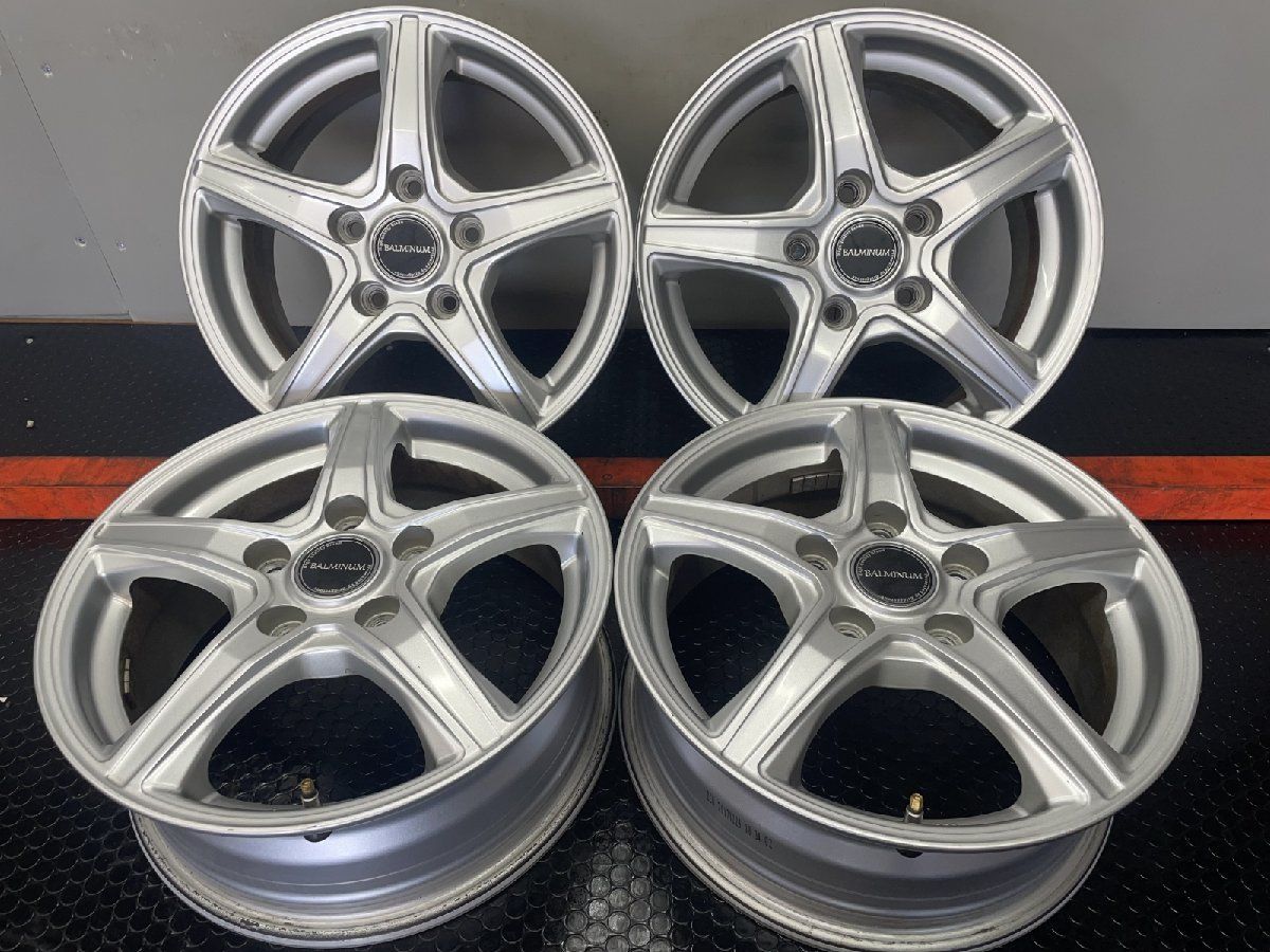 BS BRIDGESTONE BALMINUM バルミナ 15インチ 4本 6J5HPCD114.3 53 ヴォクシー ノア フリード ステップワゴン等 SHI016