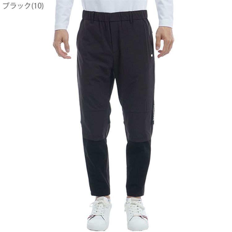 ロゴ ストレッチ スウェットパンツ ブラック（ウインザー