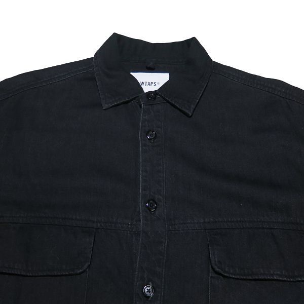 WTAPS ダブルタップス 23SS WCPO/LS/COTTON.DENIM 231WVDT-SHM01 