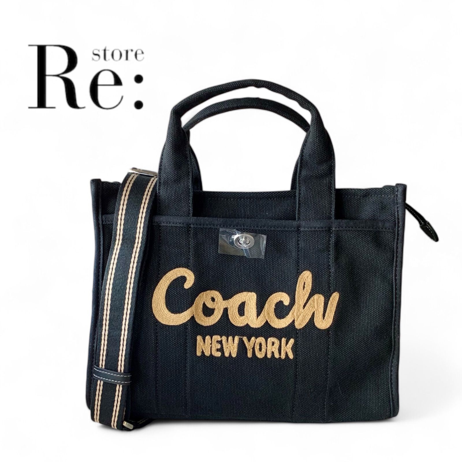 【新品・未使用品】COACH　コーチ　トートバッグ　ブラック系