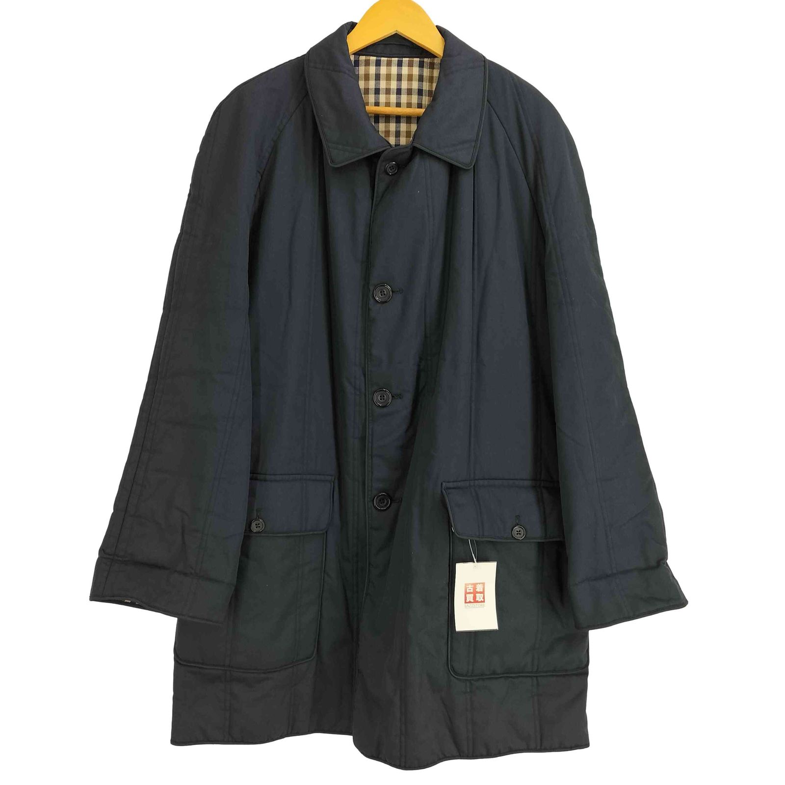 Aquascutum　アクアスキュータム　メンズ　コート　英国製 KINGSWAY トレンチコート（Made in U.K.）