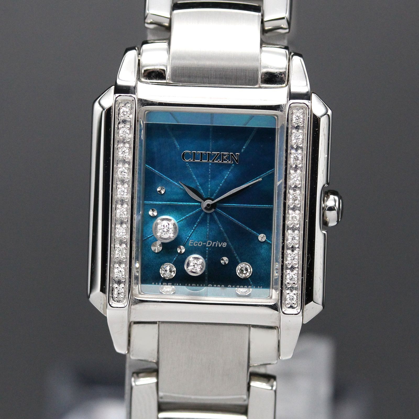 限定1200本】【美品】シチズン エコ・ドライブ EG7060-93W 