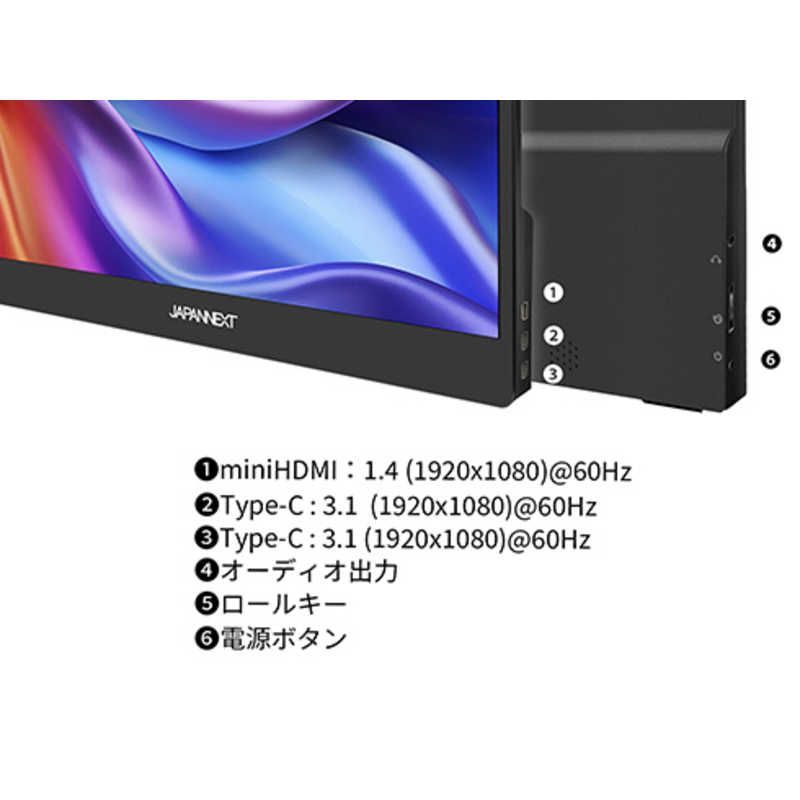 JAPANNEXT 17.3インチ IPSパネル搭載 4K(3840x2160)解像度 モバイル モバイルモニター : フルHD(1920x1080)解像度 JN-MD 4K(3840x2160 フルHD タッチパネル搭載 IPS パネル フルHD(1920x1080