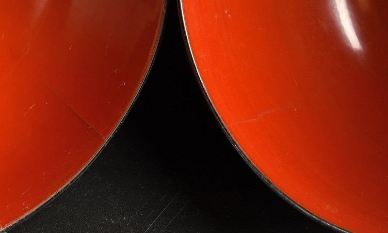 蔵A2065a 木製朱塗
