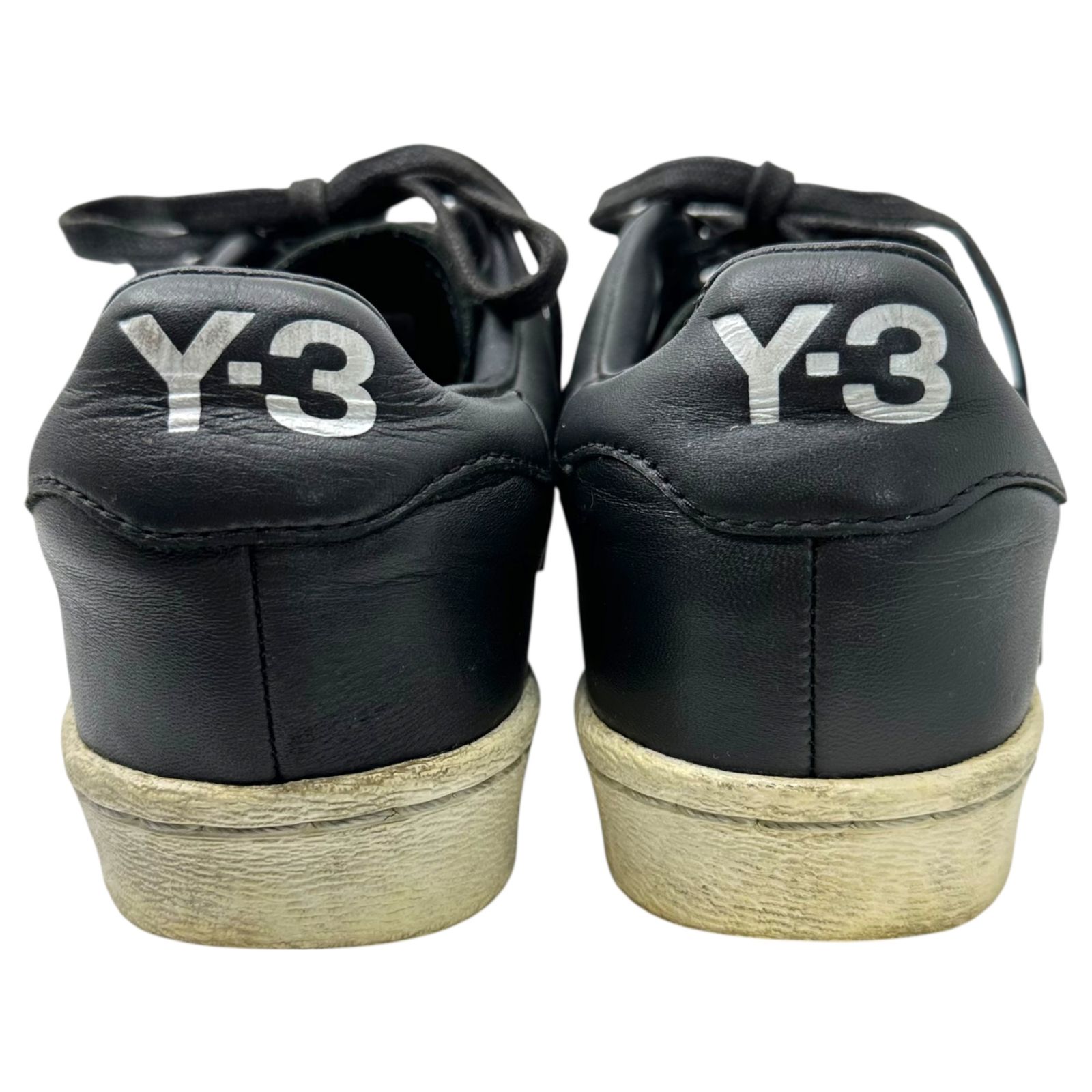 Y-3 ◆レザー ロゴ スニーカー ローカット ブラック◆関税送料込 Y-3 x Adidas 'Country' レザースニーカー | ブラック | FARFETCH JP