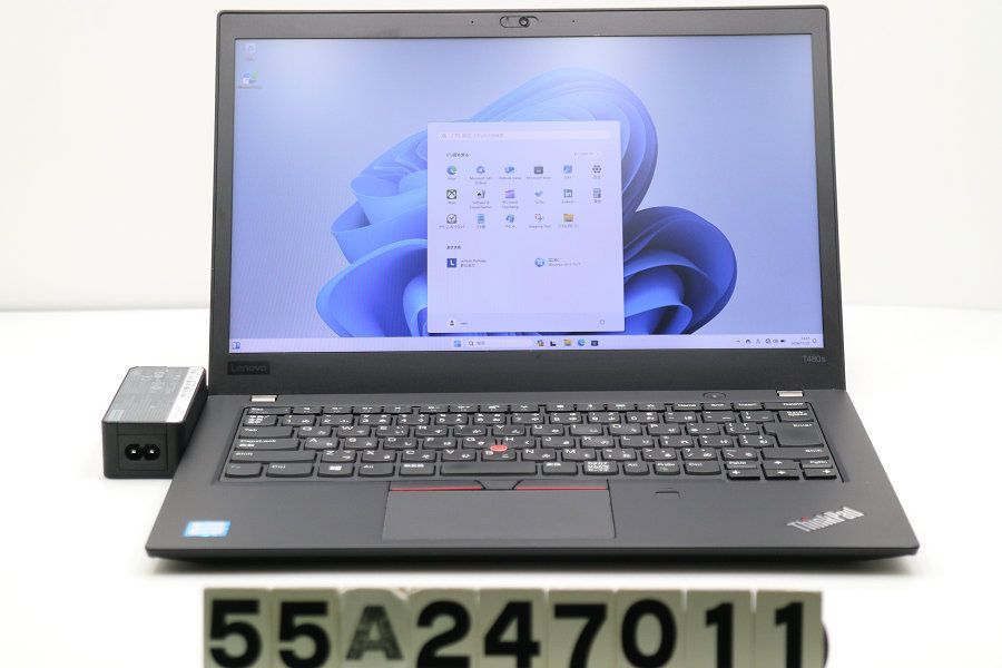 Lenovo ThinkPad T480s Core i5 8250U 1.6GHz/16GB/256GB(SSD)/14W/FHD(1920x1080)/Win11 【55A247011】